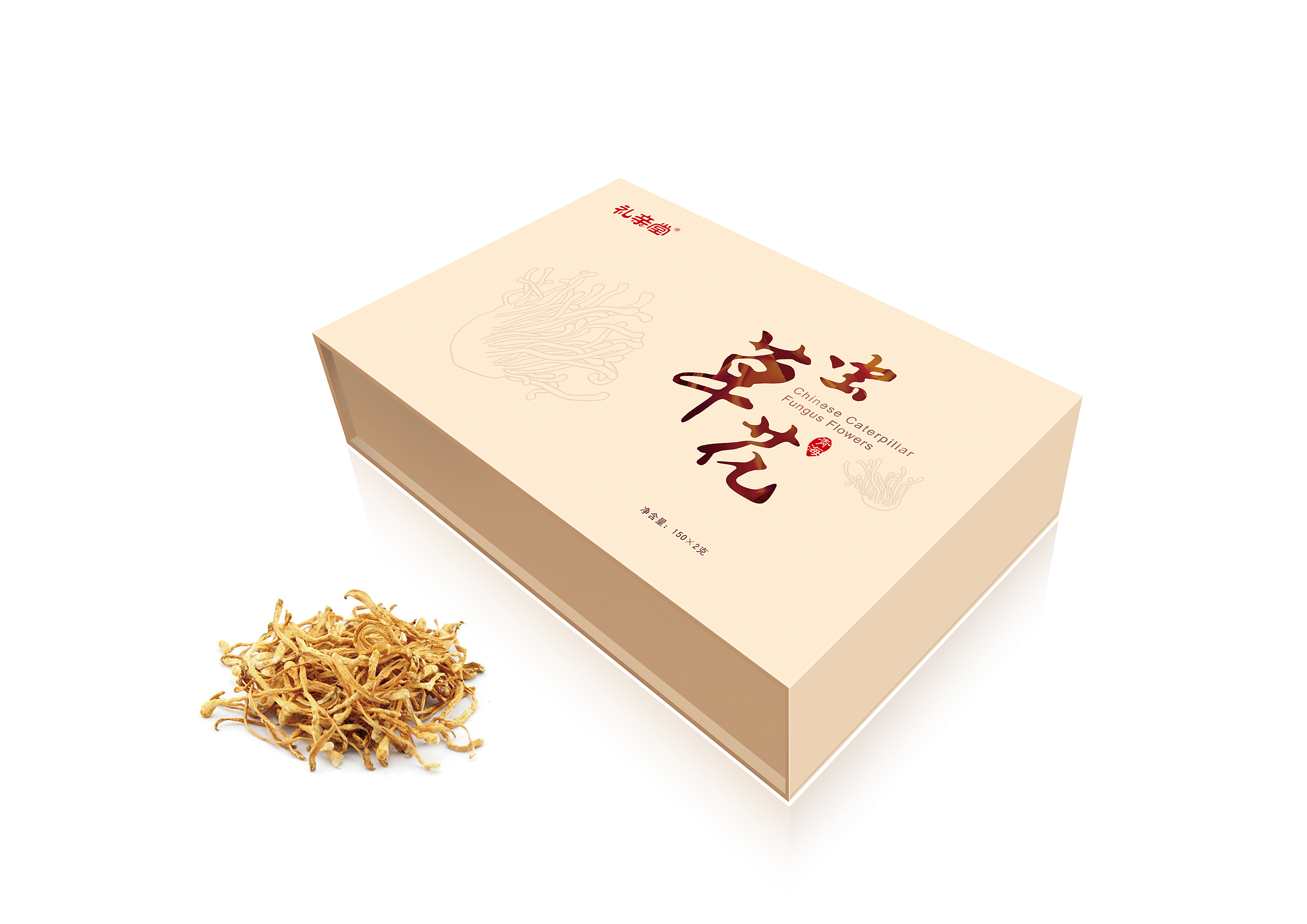 深圳蟲(chóng)草花包裝設(shè)計(jì)